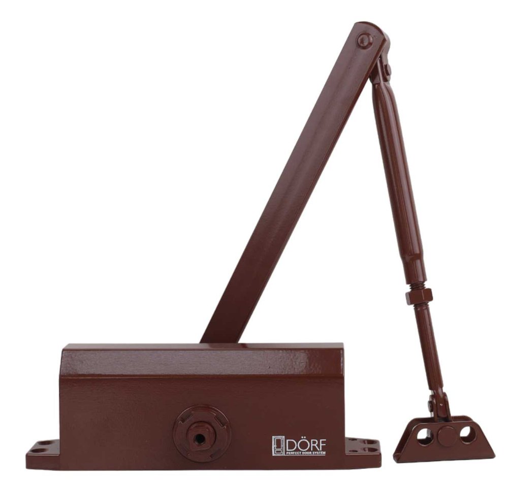 Дверной доводчик DORF 110 кг, коричневый L8224_brown