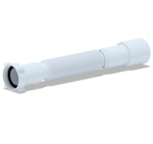 Гофра с гайкой АНИ Пласт 1 1/4x32/40 L-320-730 мм K207 025-0650