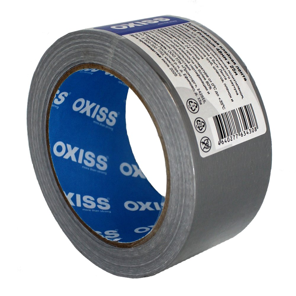 Армированная клейкая лента Oxiss Premium 48мм х 25м 4640277634308