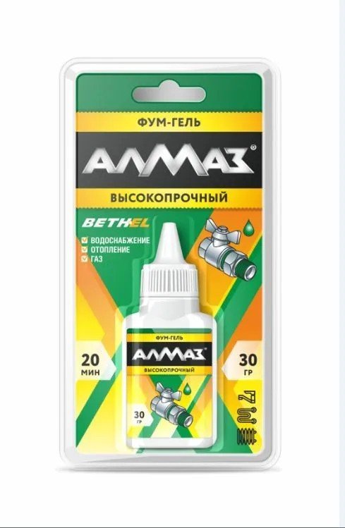 Фум-гель Aлмаз «Алмаз» высокопрочный, 30 г AG-563