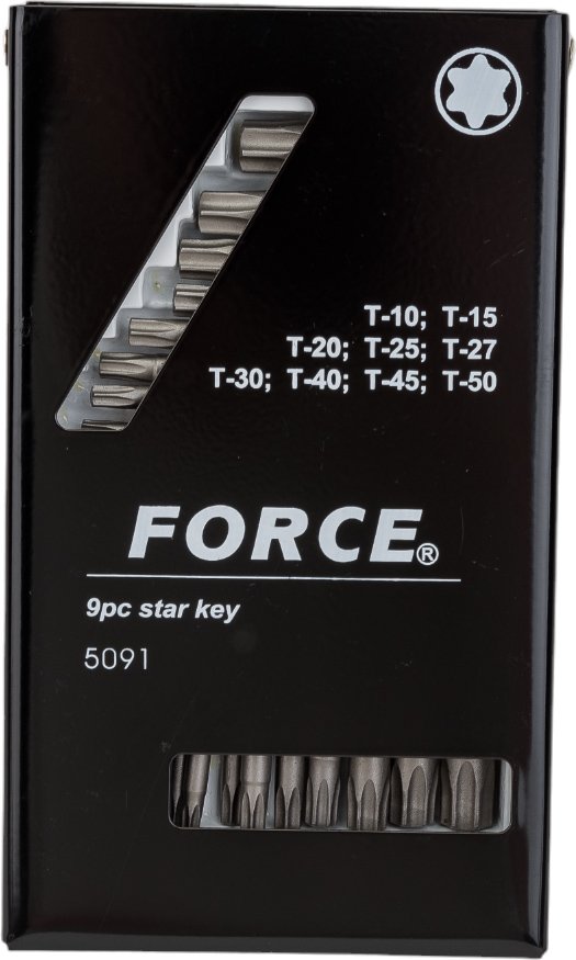 Набор Г-образных звезд 9 предметов FORCE 5091