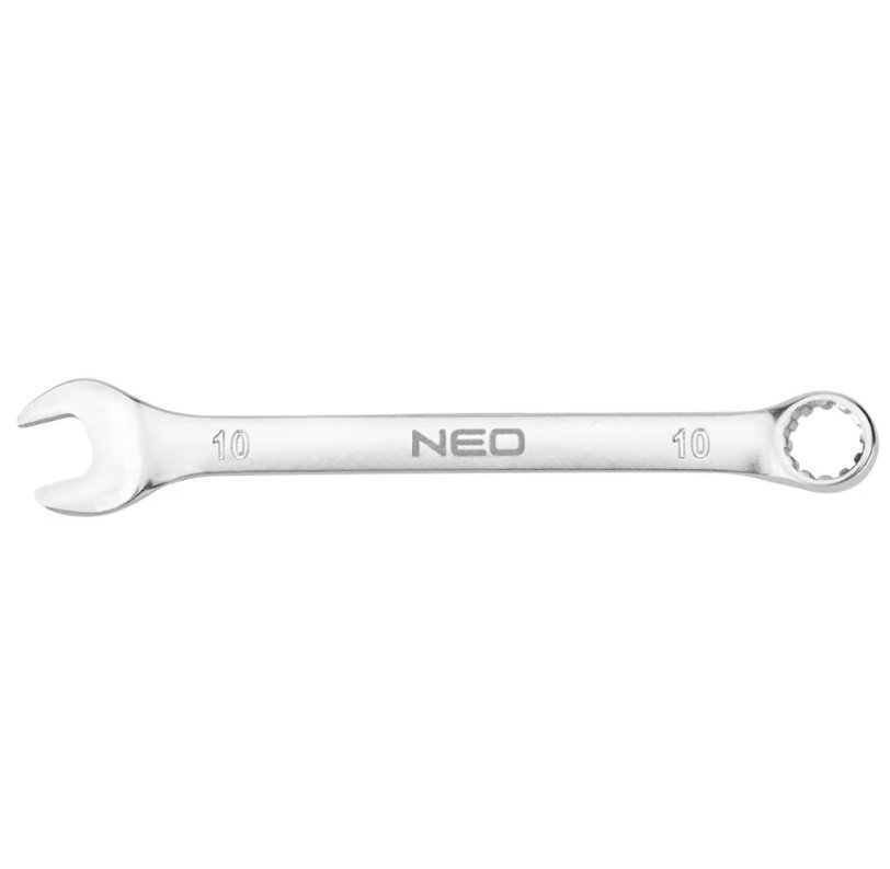 Ключ комбинированный NEO TOOLS, 10x140 мм 09-654