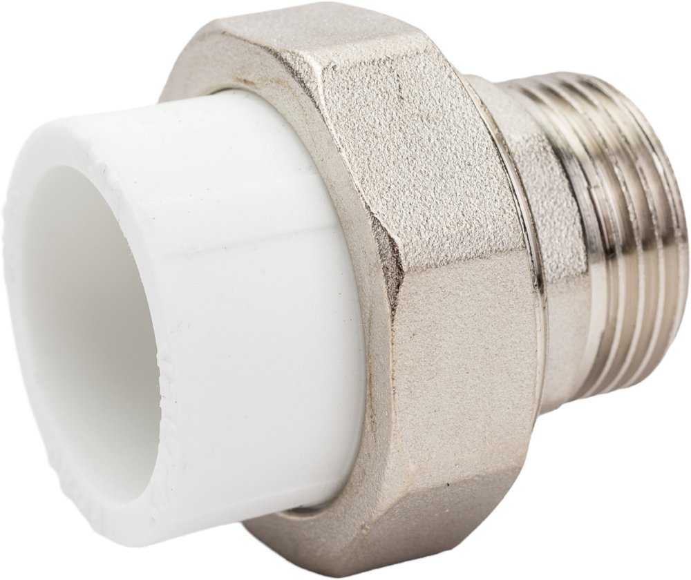 Комбинированная муфта VALFEX PP-R белая, разъем 32х1 дюйма НР 10156025 127-0227