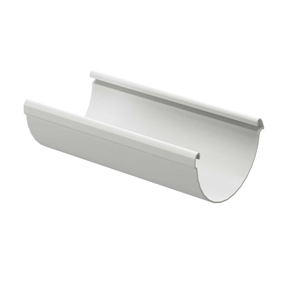 Водосточный желоб DOCKE Dcke LUX пломбир PVLZ-1044