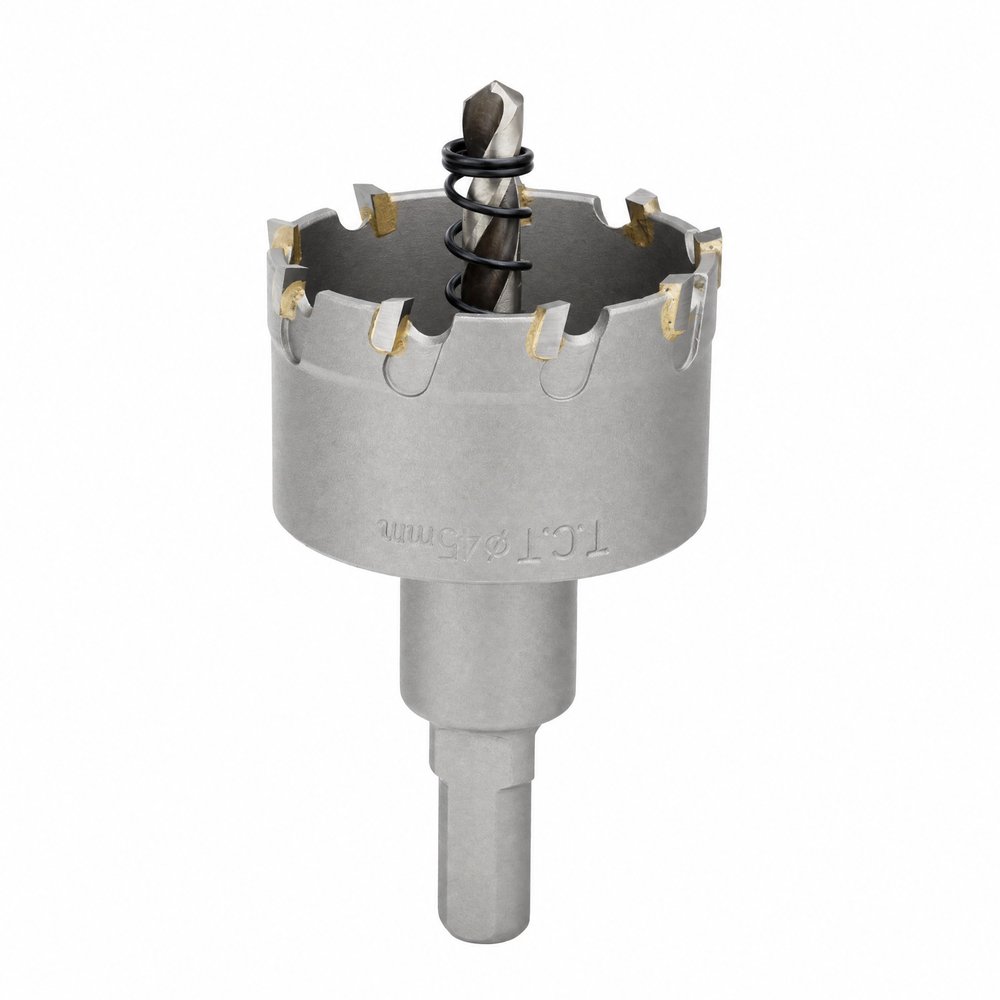 Коронка по металлу твердосплавная Стандарт 45 мм, HM/TCT Diamond Industrial DIDHM45