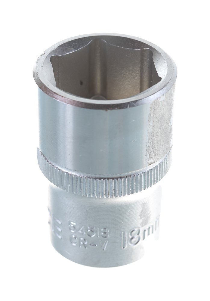 Головка 6-гранная (18 мм, 1/2'') FORCE 54518