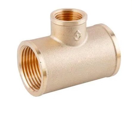 Латунный тройник AV Engineering редукционный 1x1/2x1 AVE306005