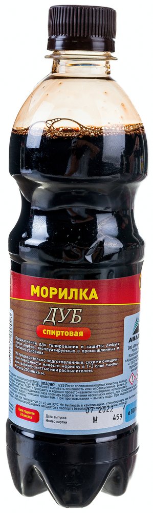 Морилка для дерева Анлес спирт. 0,5 л дуб 70202