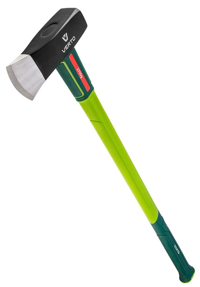 Топор 3900 г (вес обуха 2700 г, топорище из стекловолокна) VERTO 05G203