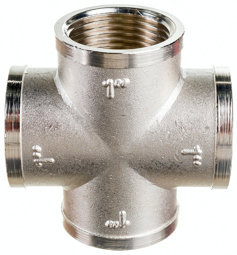Прямая крестовина 1' Valtec VTr.760.N.0006 77483