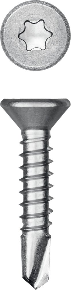 Нержавеющие саморезы KRAFTOOL DS-C с потайной головкой, 19x4.2 мм, 450 шт. 300932-42-019