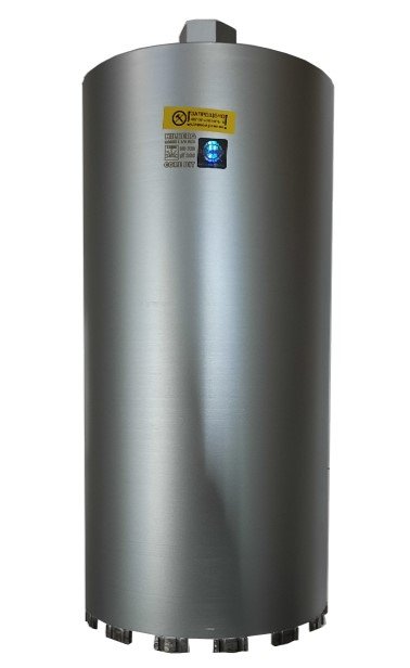 Коронка алмазная по бетону Hilberg 225x450 мм Laser 1 1/4 UNC HD724