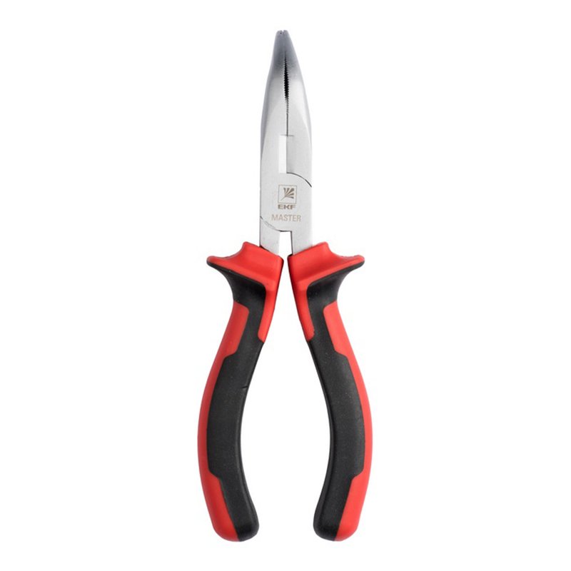 Изогнутые длинногубцы EKF Master 160 мм dgi-160-mas