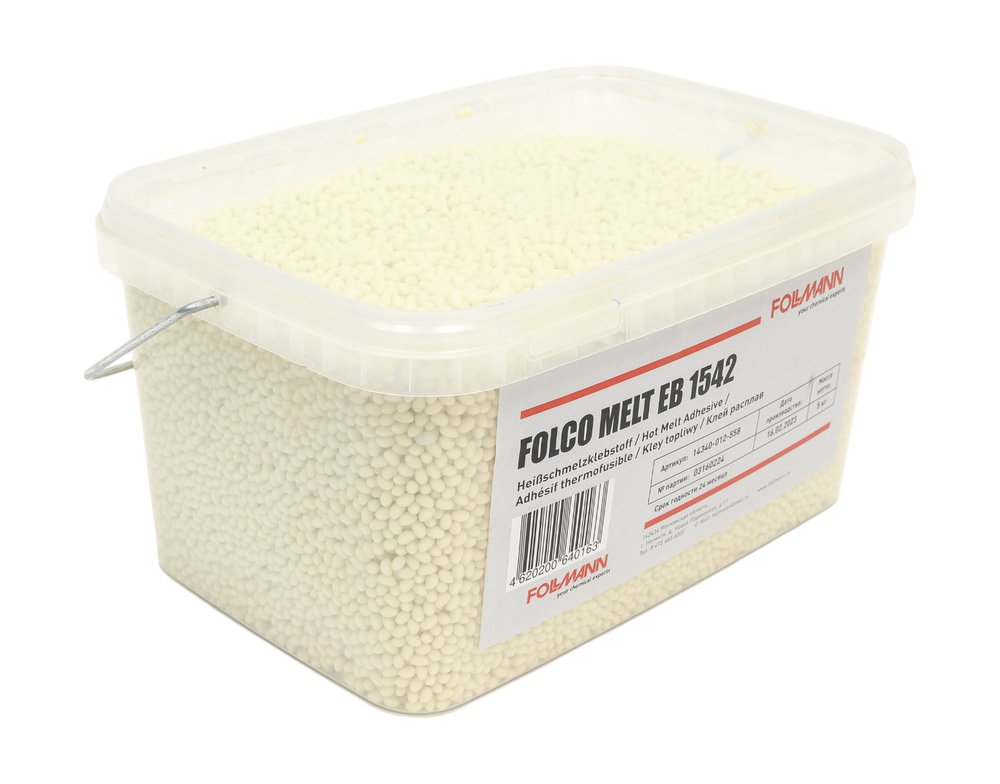 Клей FOLCO MELT EB 1542 расплав (ведро 5 кг) Follmann 14340-012-558