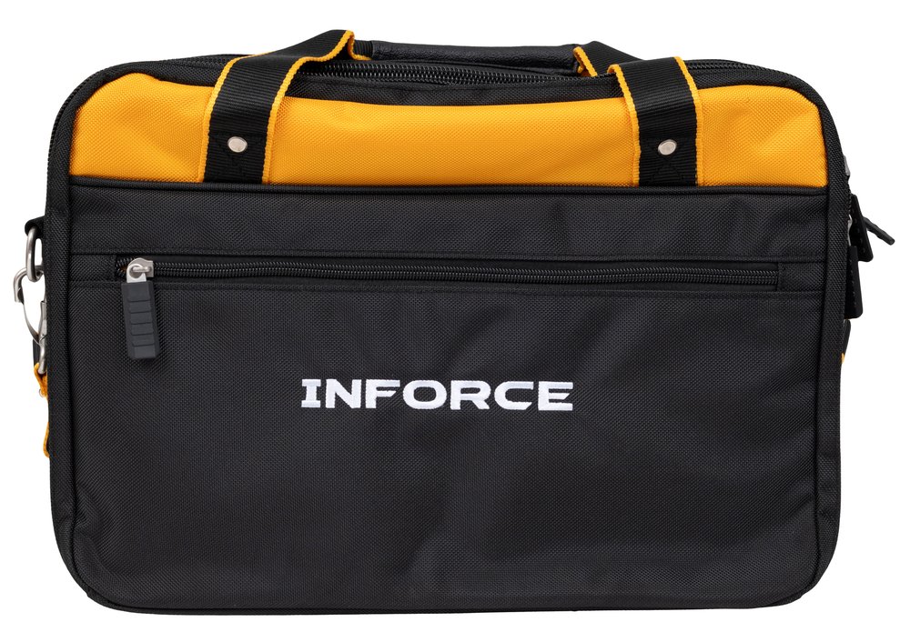 Сумка для инструмента и ноутбука с наплечным ремнем 23 кармана Inforce 11-25-15