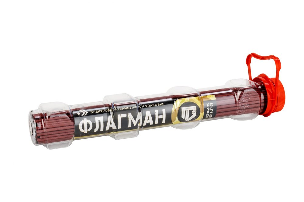 Электроды АНО-21 Стандарт ФЛАГМАН 4.0 мм, капсула 1.9 кг, ГОСТ 9466-75 ООО «Пензенские электроды» 00-00002504