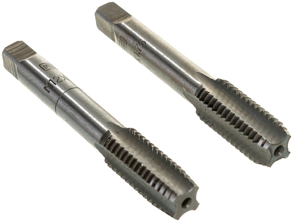 Метчик ручной (М12х1,75 мм, 2 шт.) СИБРТЕХ 76634
