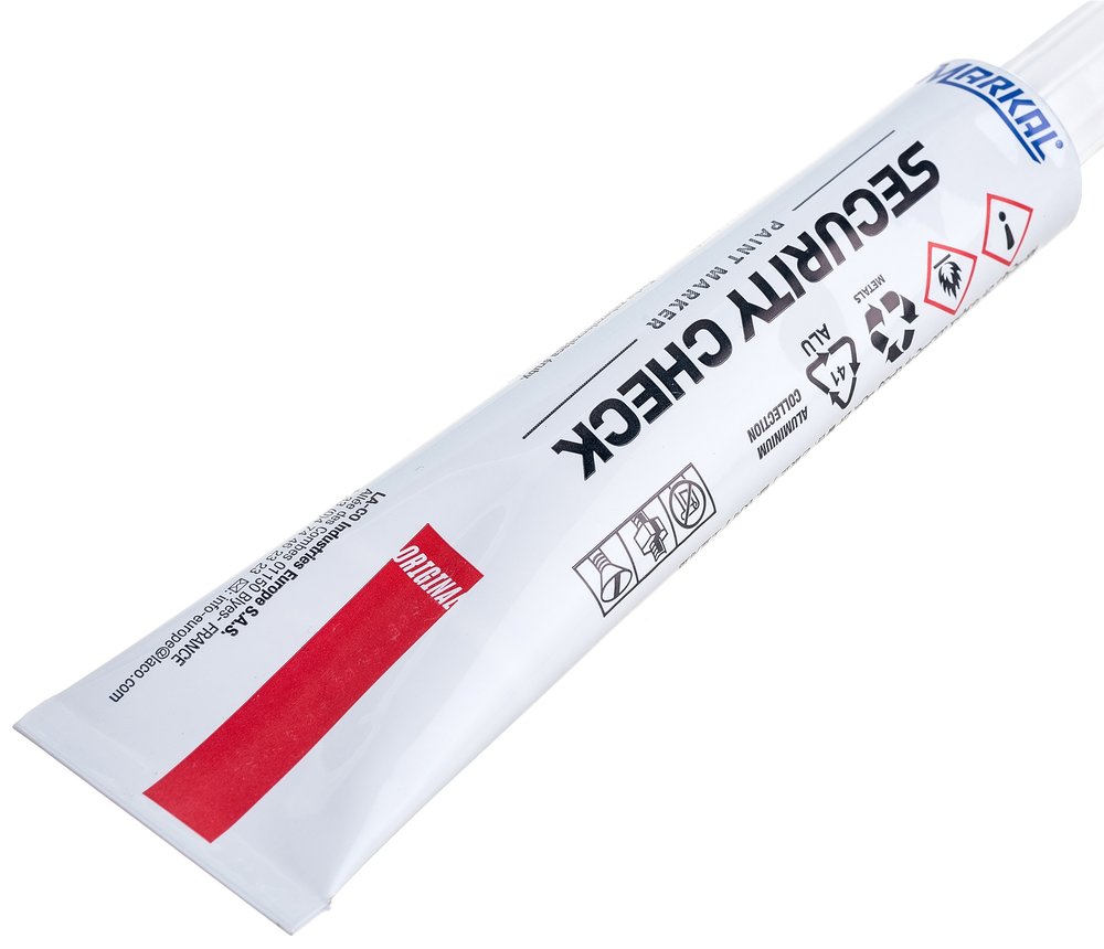 Маркер-краска для пломбирования Markal Security Check, красный 96670