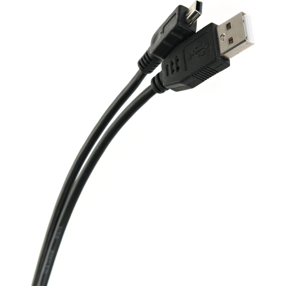 Кабель USB 2.0 A-->,mini-B 5P (1м) черный, Telecom<,TC6911BK-1.0M