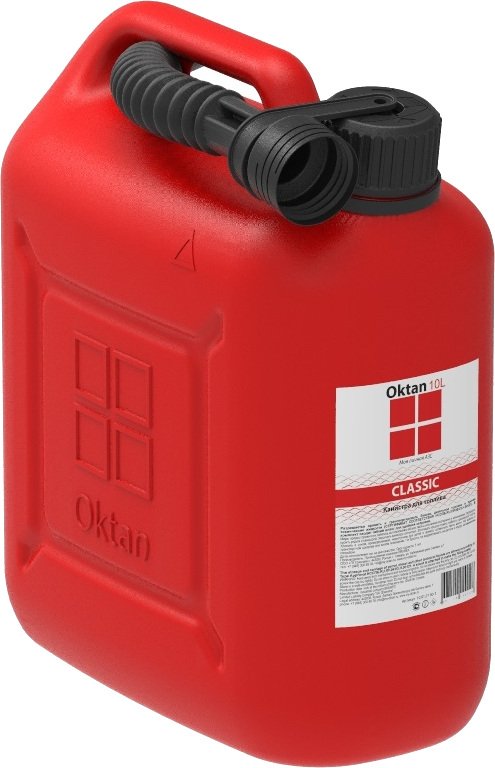Канистра ГСМ Классик 10 л Oktan KGA1-01-02