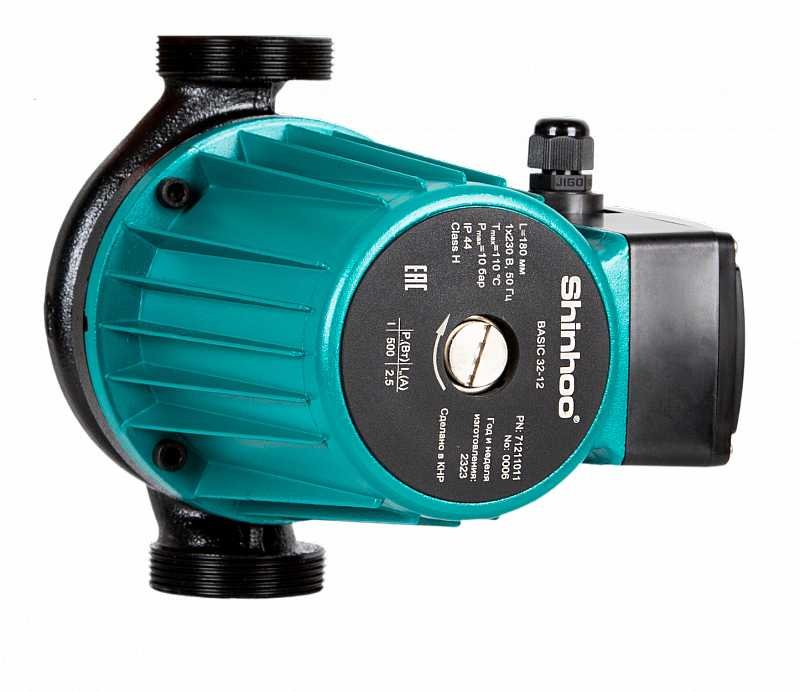 Насос циркуляционный Shinhoo BASIC 25-12S 230V 180мм /160/ 71211010