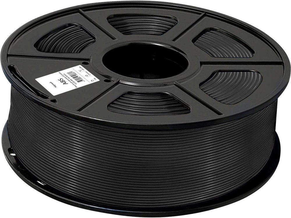 Пластик для принтера CACTUS 3D CS-3D-ABS-1KG-BLACK ABS, диаметр 1.75 мм, 1 кг, 1 цв. 1974164