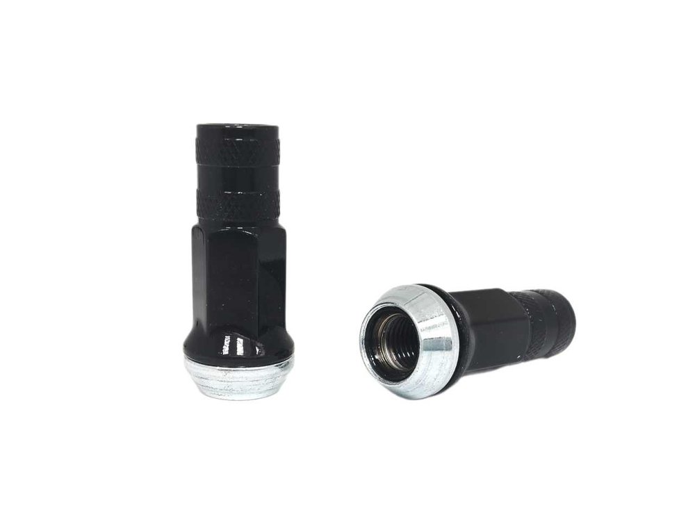 Комплект гаек Racing Nuts Черный, 12x1.25, 4 шт STARLEKS RR305344NSF(Black)