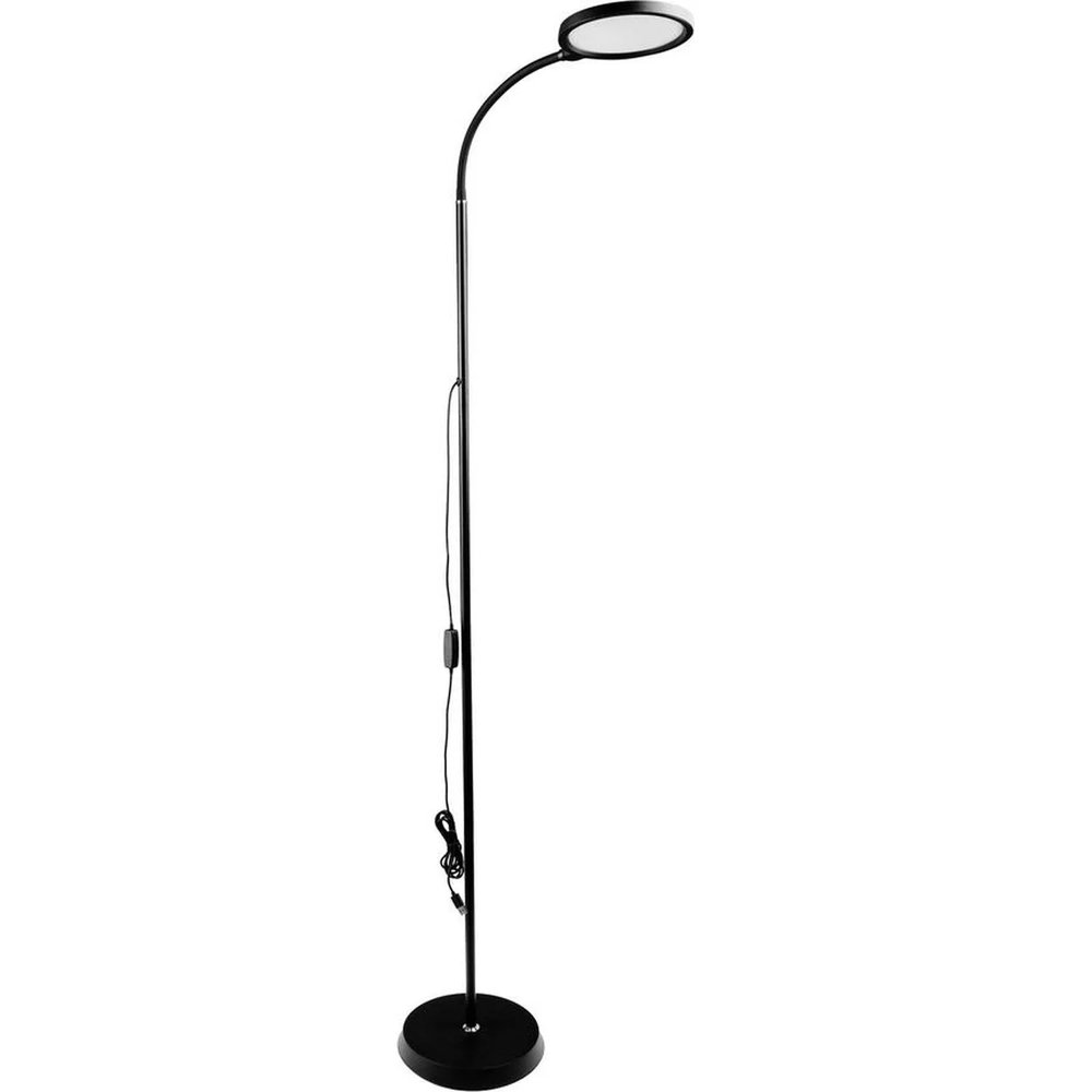 Светильник Ultraflash UF-833 C02 черн (LED напольн., 12Вт, 3 в1)
