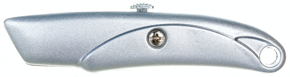 Нож для линолеума с выдвижным трапециевидным лезвием Sturm 1076-02-P1