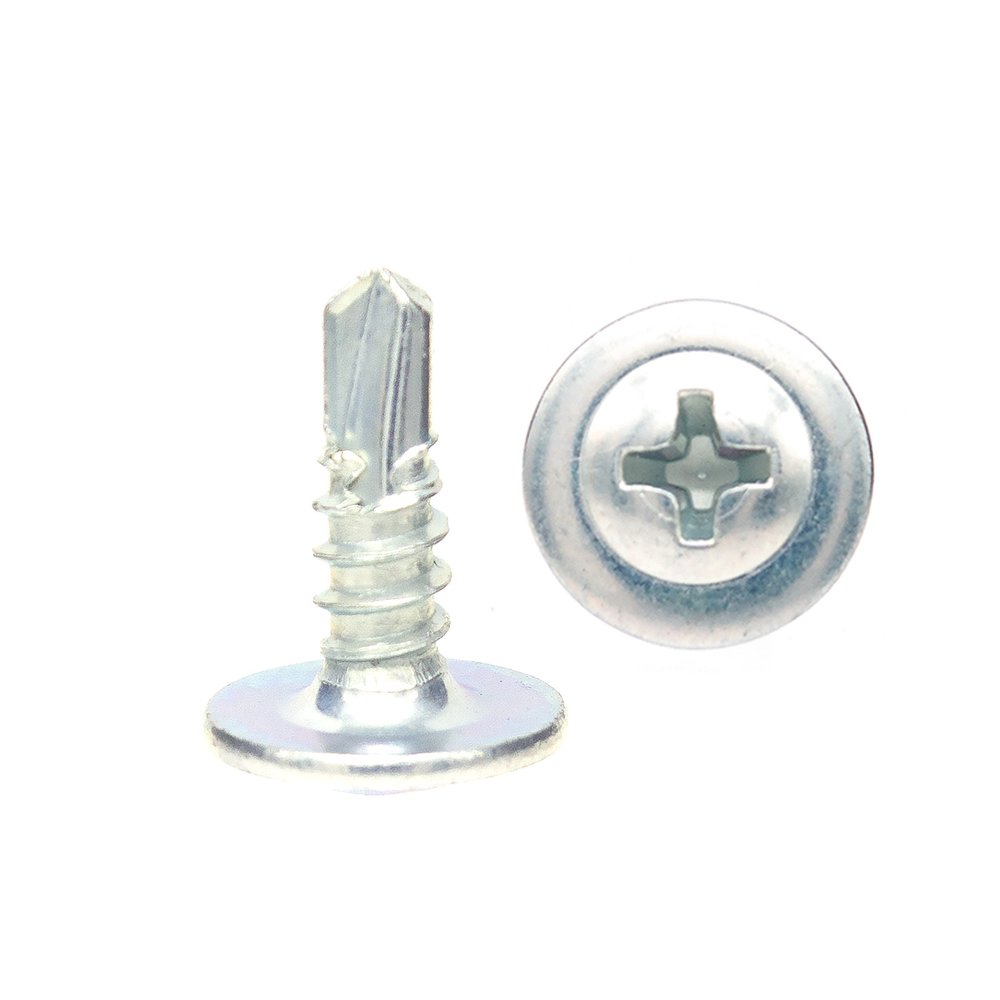Саморез с прессшайбой BOWT сверло, 4,2x13, 100 шт. P02348
