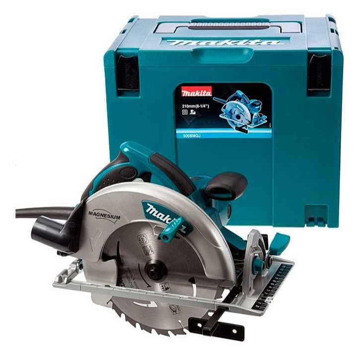 Дисковая пила Makita 1800Вт + диск D-29050/210x30x2x24T, кейс Makpac 5008MGJX2