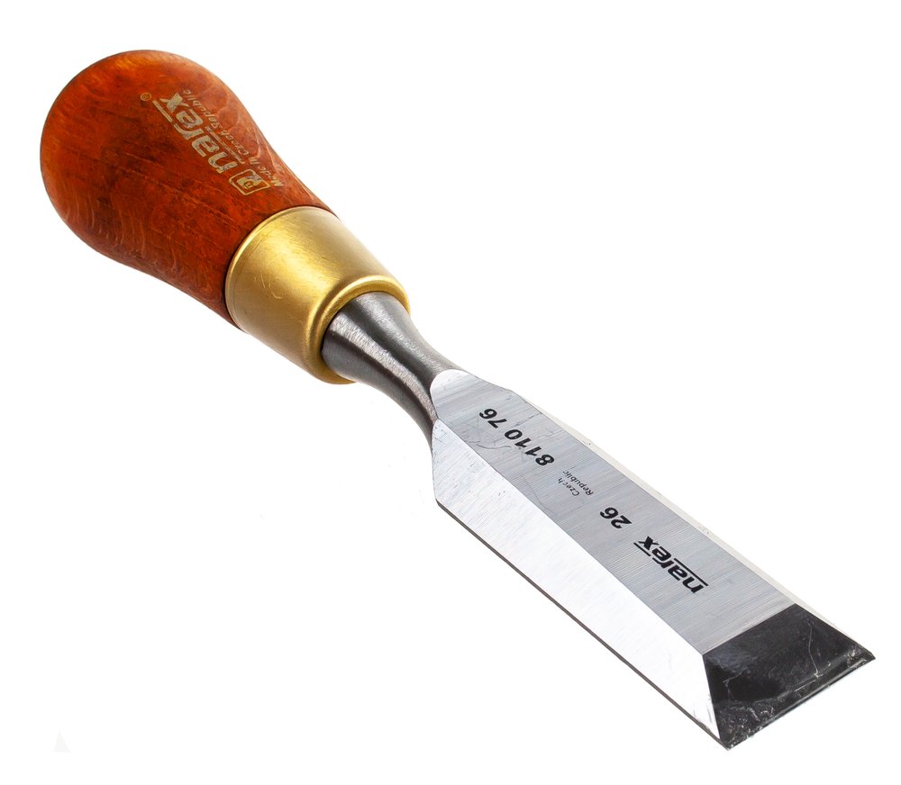 Зачистная стамеска с ручкой Narex WOOD LINE PLUS 26 мм 811076