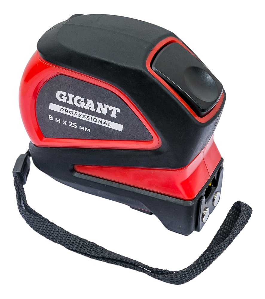 Рулетка Gigant Professional с магнитным зацепом 8м 25мм GPGW-09
