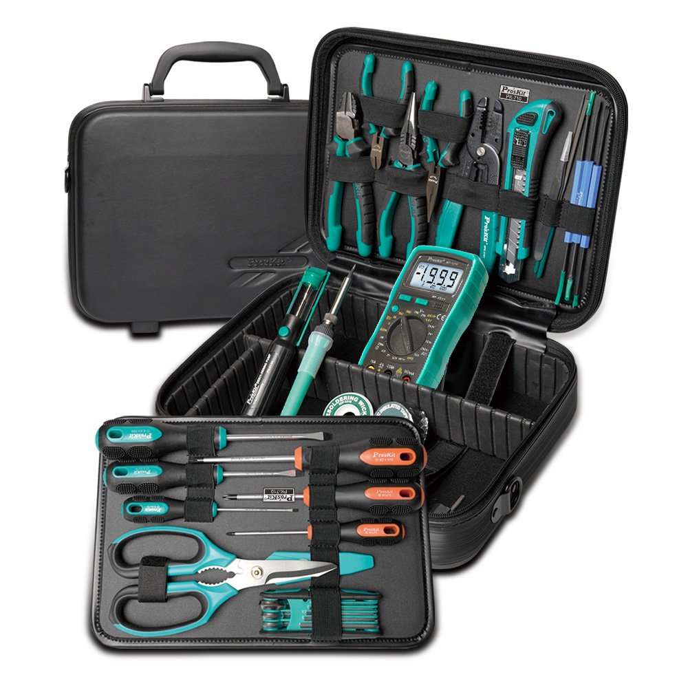 Набор инструментов для электроники Pro'sKit PK-710KB базовый С00040051