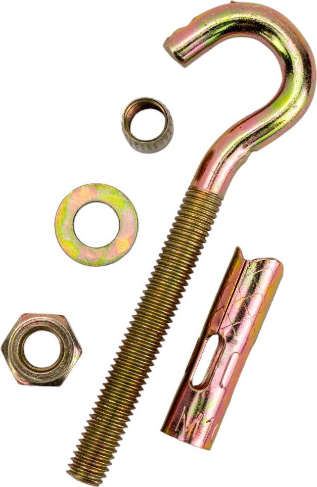 Анкерный болт с крюком Саморезик 10x50, 1 шт. AN/B/KR-10х50-0