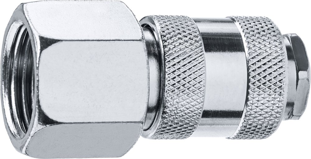 Переходник ЗУБР Профессионал 1/2'F - рапид муфта 64910-1/2