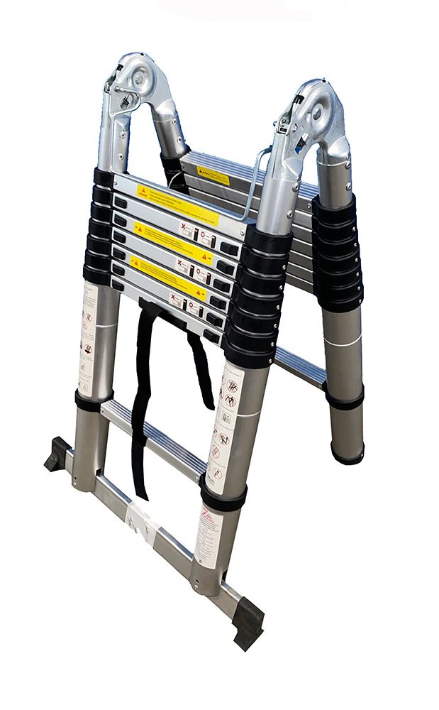 Телескопическая стремянка SevenBerg QH 2x8 - 5,0 м.