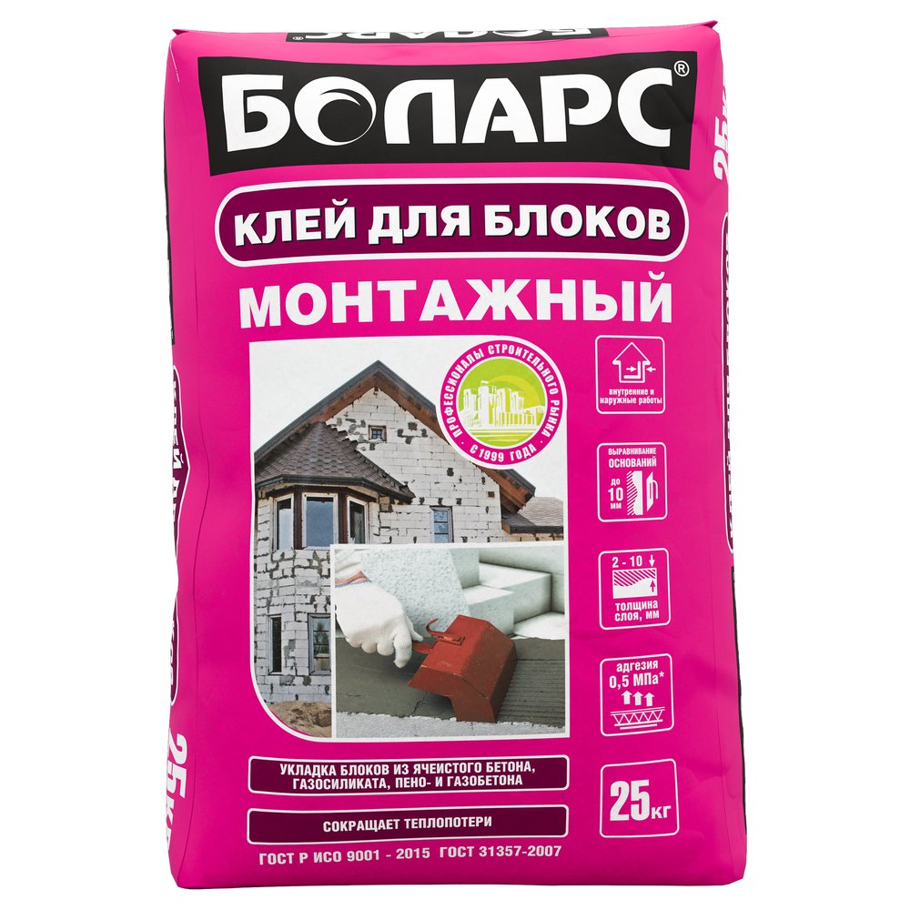Монтажный клей БОЛАРС 25 кг 00000003732