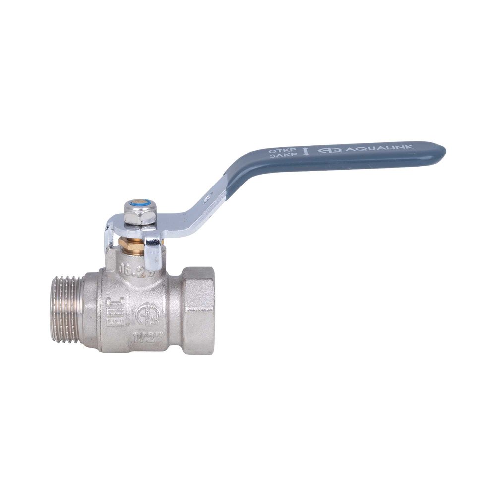 Кран шаровой AQUALINK вн-нар 3/4 ручка 1150 01150