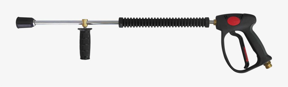 Пистолет 400 бар, 40 л/мин, M22x1.5 внешняя, копье 90 см, форсунка 030 для моющих аппаратов высокого давления C-TECH SG90SW-350-30
