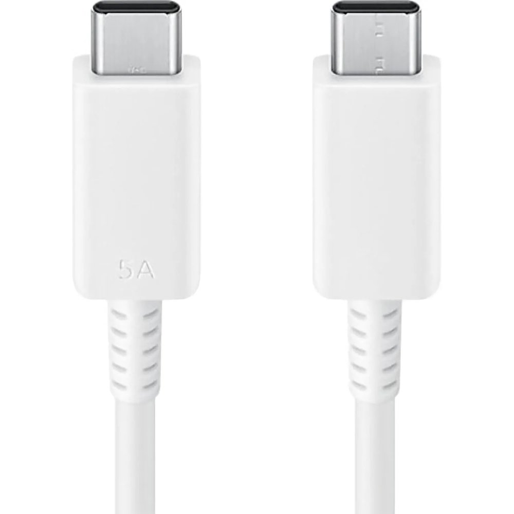 Кабель Samsung USB Type-C - USB Type-C, 5A, EP-DX510, бел