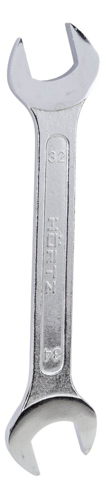 Двусторонний гаечный ключ HORTZ 32x34 хромирование HOR 102259