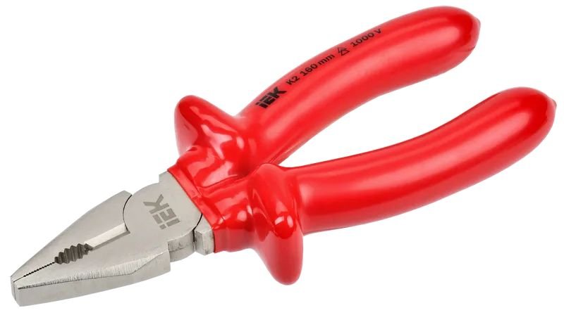 Диэлектрические пассатижи IEK ARMA2L 3 K2 160 мм A2L3-PL20-K2-160