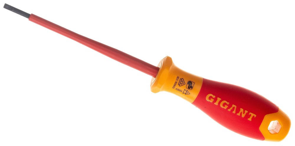 Диэлектрическая отвертка Gigant SL 3x100 мм GDS SL 3100