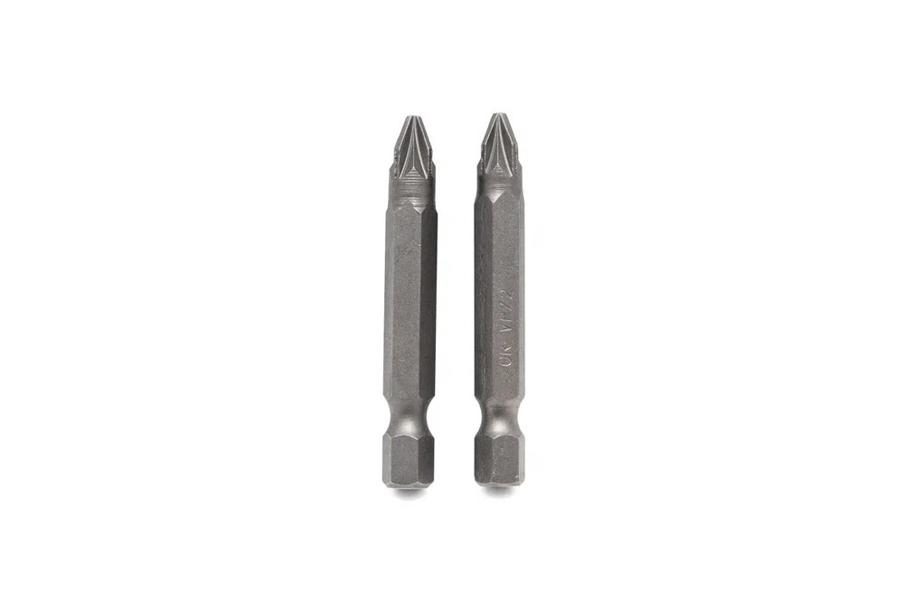 Биты (2 шт, PZ2, 50 мм, CRV) VIRA 554114