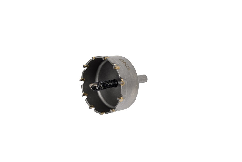 Коронка по металлу 60 мм с пластинами ВК8 WOLFSTAR cw00045
