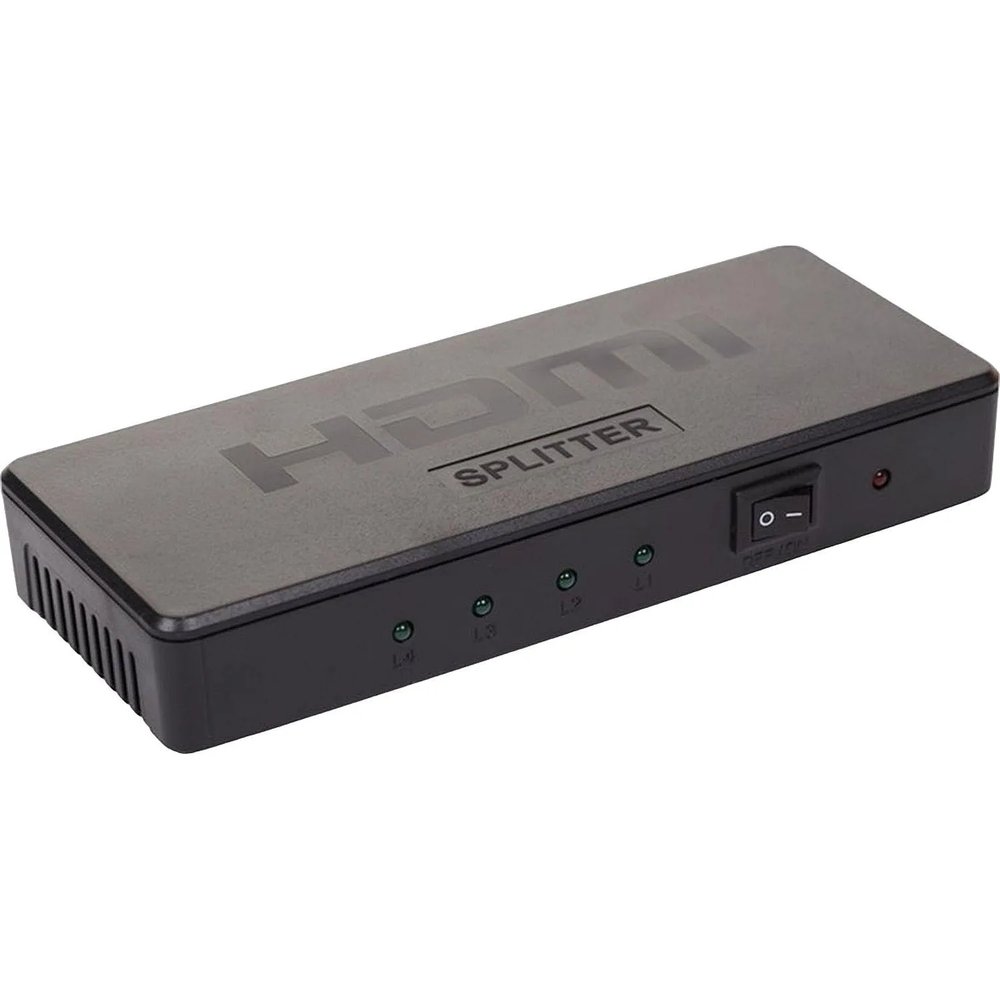 Делитель Rexant HDMI 1x4 пластиковый корпус (17-6952)