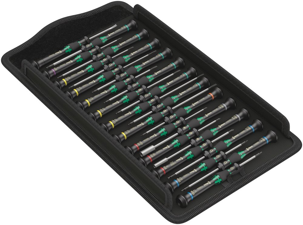 Набор отверток для электронщиков WERA Kraftform Micro Big Pack 1 25 предметов WE-134000