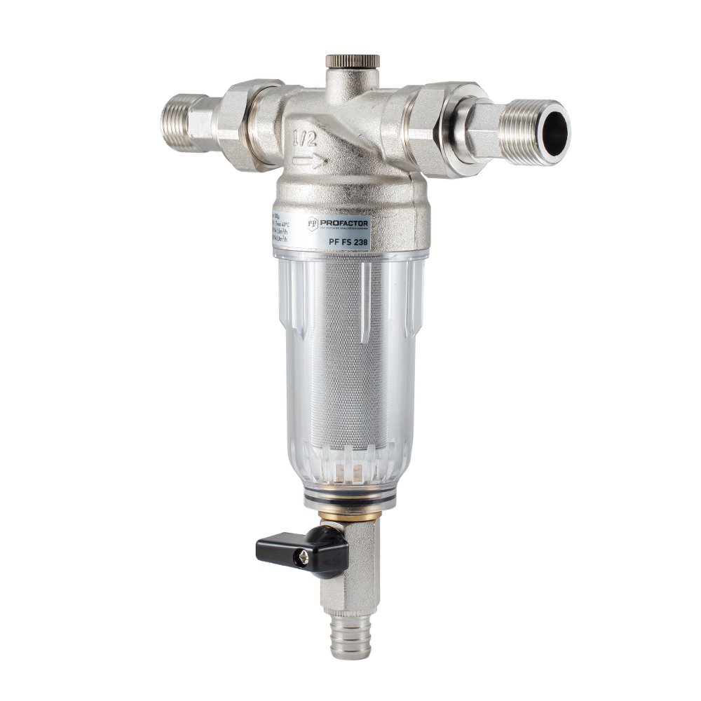 Фильтр промывной для холодной воды PROFACTOR 1/2' PF FS 238