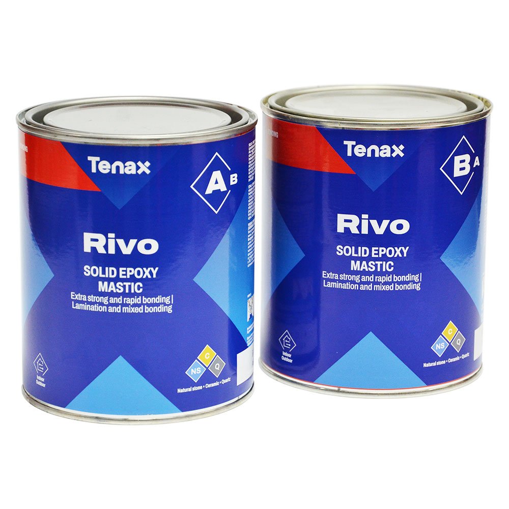 Эпоксидный клей Tenax Rivo-15 бежевый/густой 1,0+1,0л 039210104